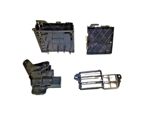 2015 Audii Q7 Module Tray & Fuse Box Panel & Radio Receiver Tray 4 Pcs OEM