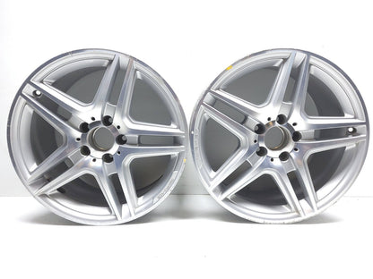 12 13 14 15 Mercedes-benz E350 18" Rear Factory Rims 18x8-1/2 A2124013702 2pcs