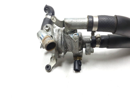 2007 Yamaha Xvs1300 V-star Engine Radiator Coolant Thermostat Housing OEM
