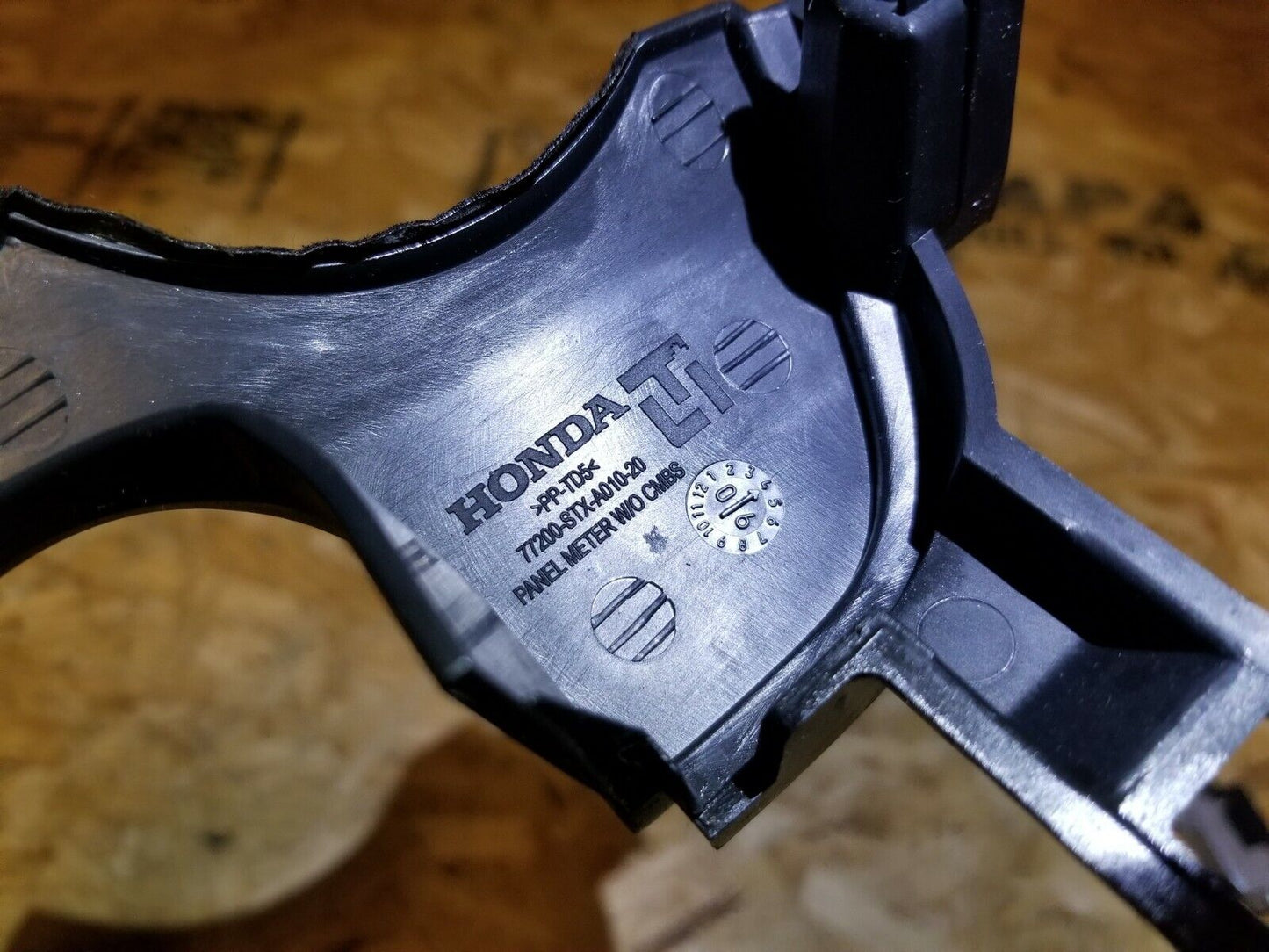 07-13 Acura Mdx Lower Speedometer Bezel Dash Trim 77200-stx OEM