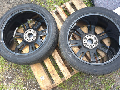 2008-2014 Cadillac Escalade Esv Wheel Rim W/ Tire 285/45 R22 8.5/32 Pair