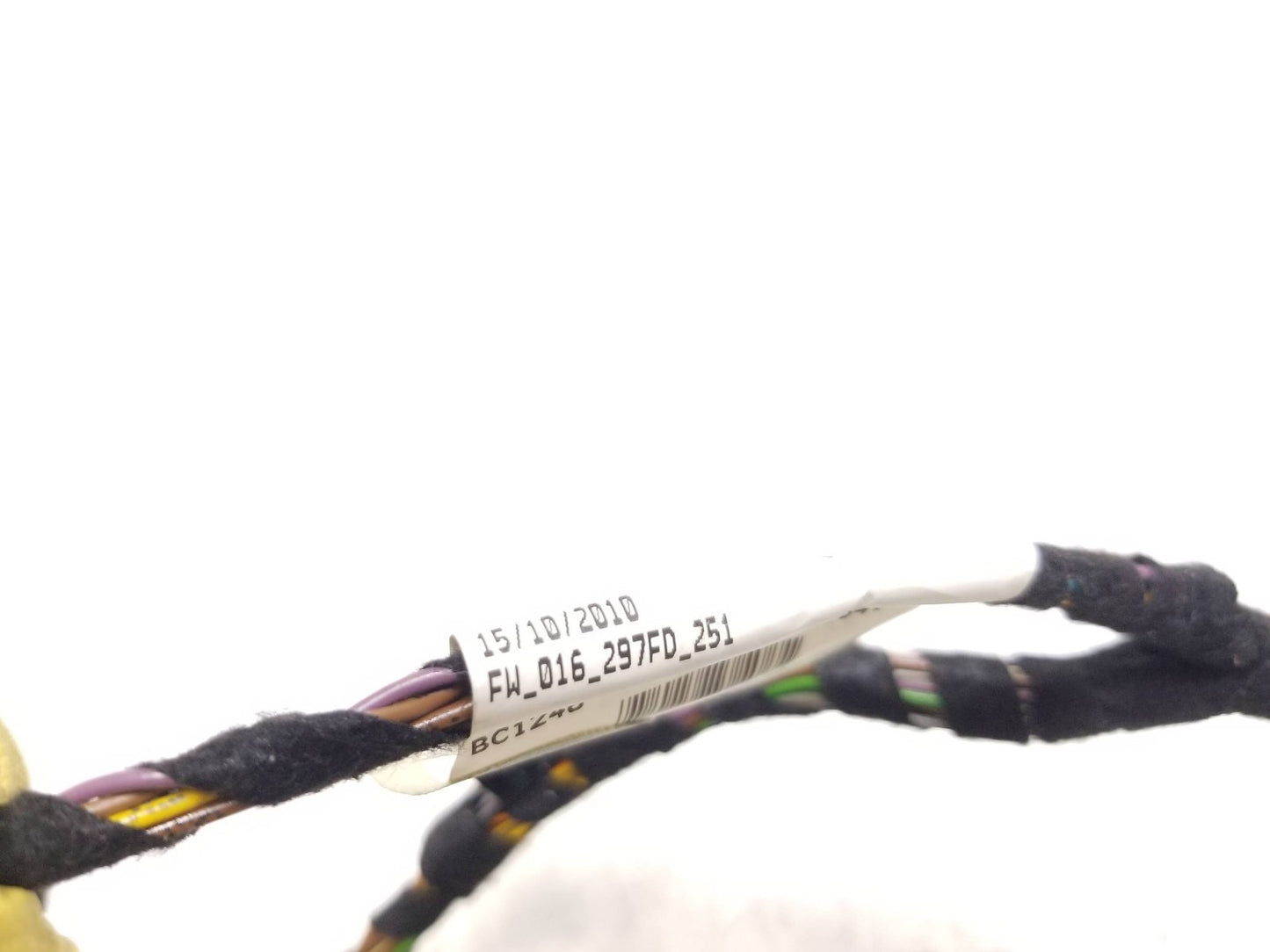 2010 - 2014 VW Golf GTI Door Wire Wiring Harness Front Passenger Side Right OEM