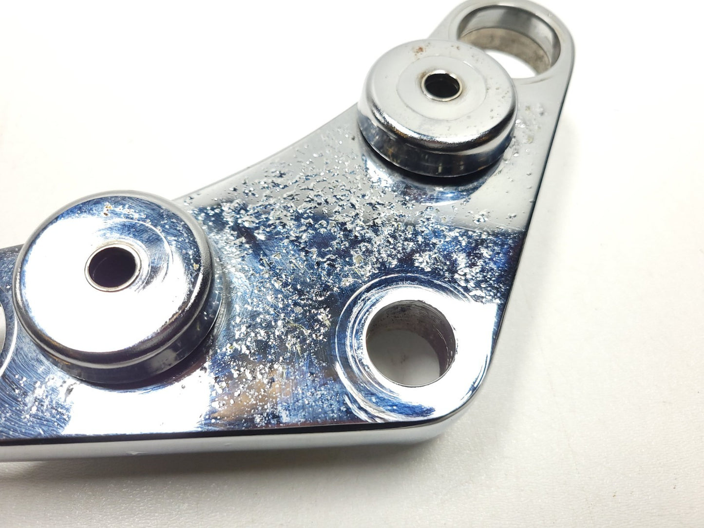 2001 Suzuki Sawage Ls650p Front Fork Uper Triple Tree OEM