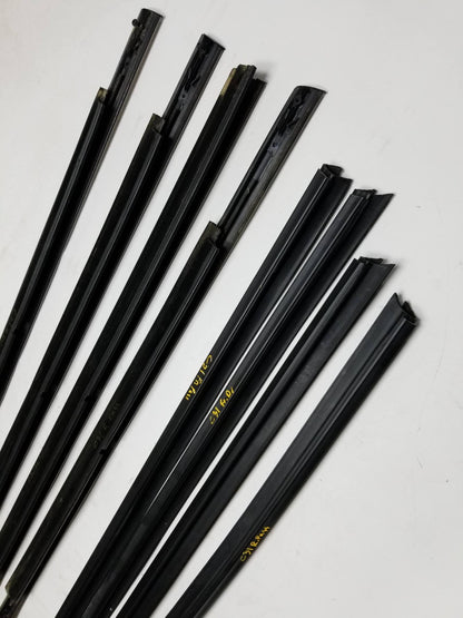 2012 Jeep Grand Cherokee Door Glass Belt Seal Molding Set OEM