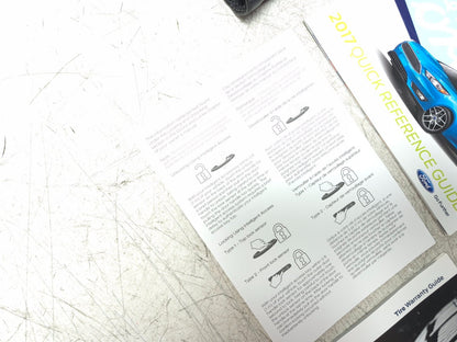 2017 Ford Focus Owner Manual Set OEM