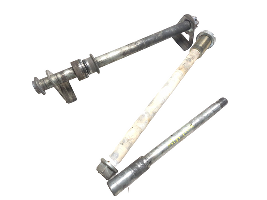 2003 Suzuki Sv 650 Wheel Axle Front & Rear & Swingarm Bolt 3 Pcs OEM