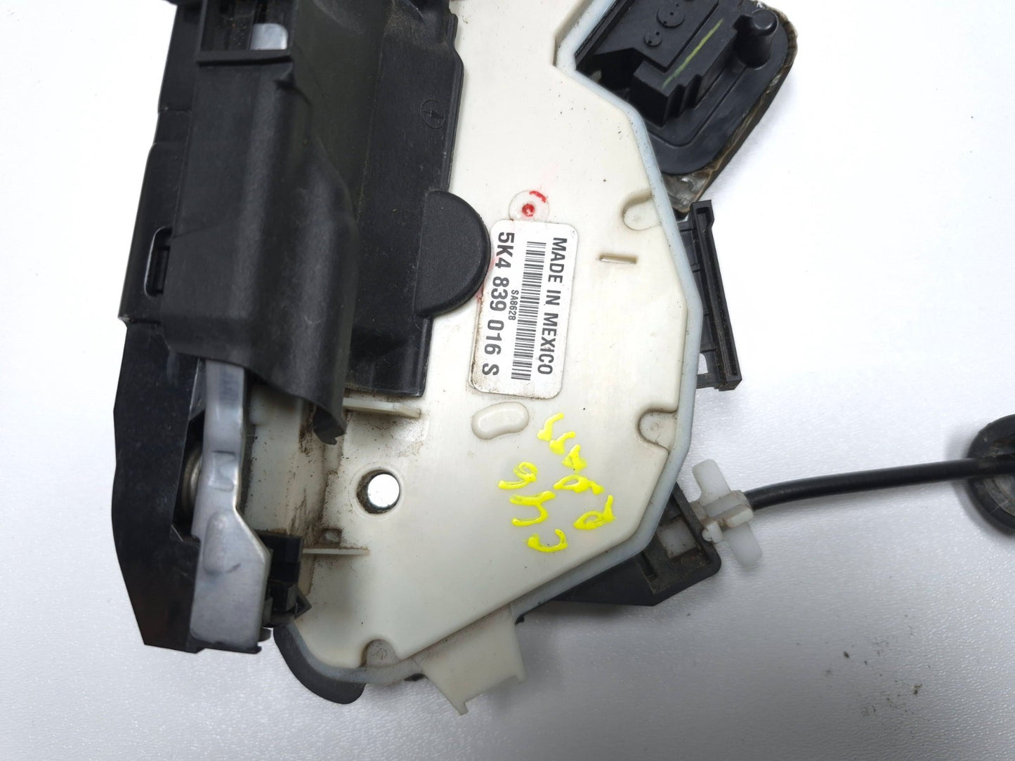 2015 Volkswagen Golf Rear Door Lock Actuator Passenger Side Right OEM
