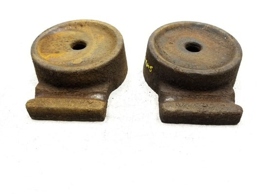 10 - 13 Ford Transit Connect Leaf Spring Mount Bracket 1477384 Pair OEM