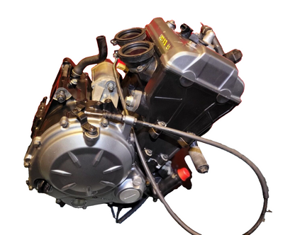 2017 Kawasaki Z650 Er650h Engine Motor 7,789 Miles ✅ Has Damage. See Photos