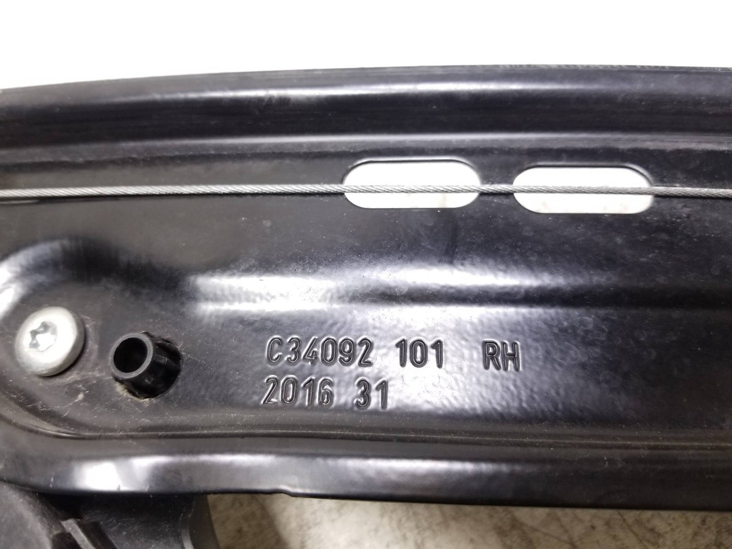 2017 Jaguar Xe Front Passenger Side Right Door Window Regulator W/ Motor OEM