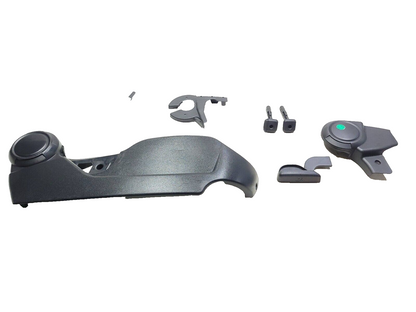 09-16 Hyundai Genesis Seat Side Trim W/ Guide Sleeve & knob Front Passenger OEM