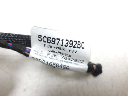 15-18 Volkswagen Jetta Front Seat Occupant Sensor & Wiring Harness Passenger OEM