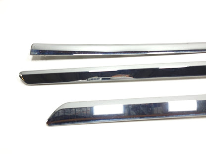 09-12 Hyundai Genesis Door Lower Chrome Molding 4pcs OEM Sedan