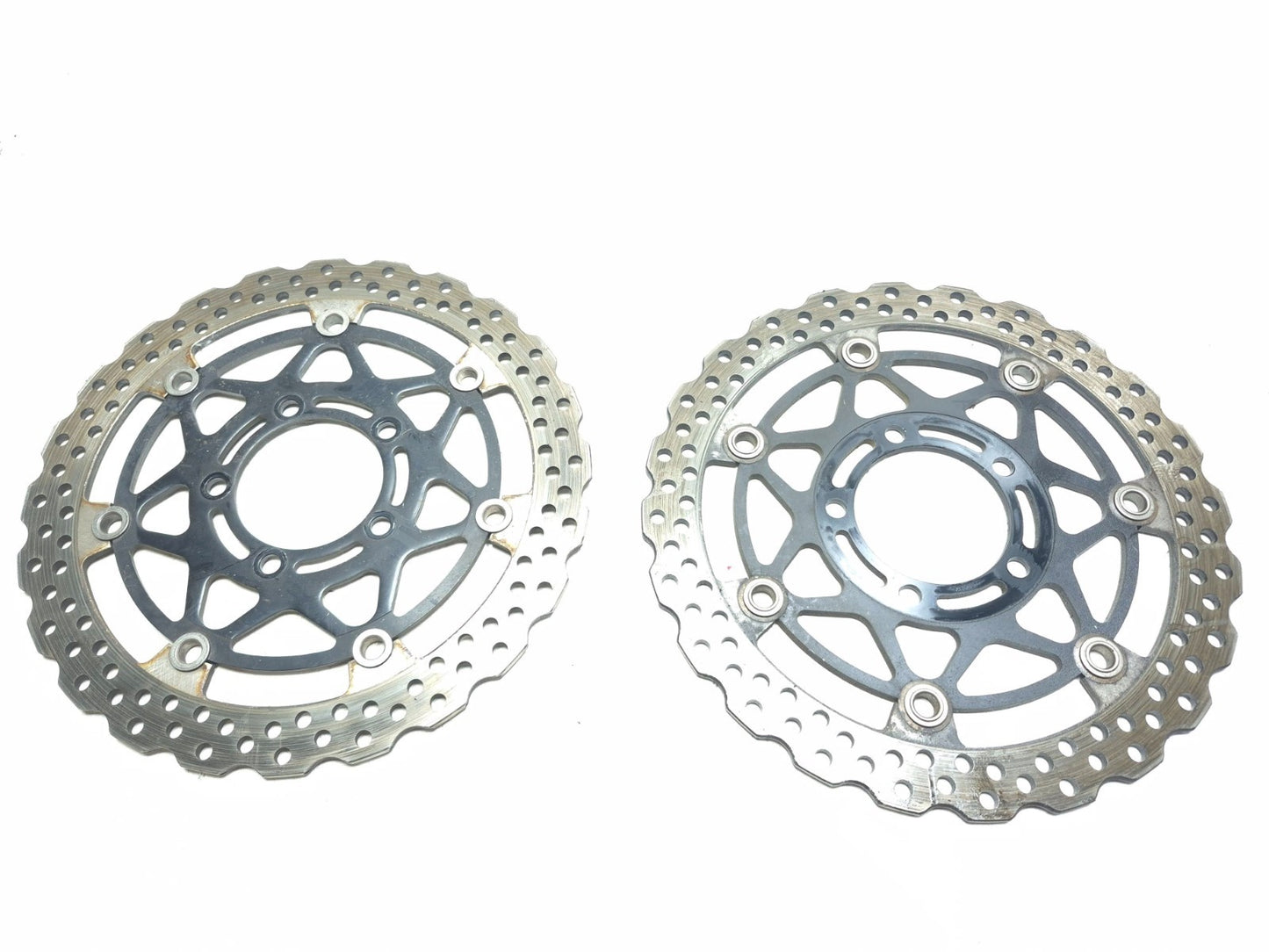 2009 Kawasaki Concours 14 Zg1400 Front Brake Rotor Disc Left & Right Pair OEM