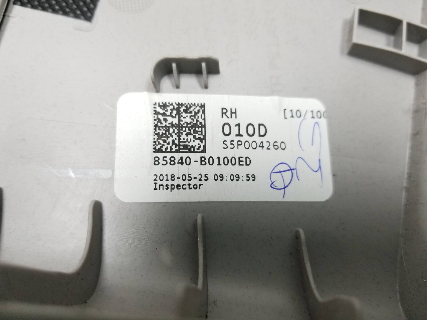 2018 Kia Forte B Pillar Trim Cover Left & Right OEM