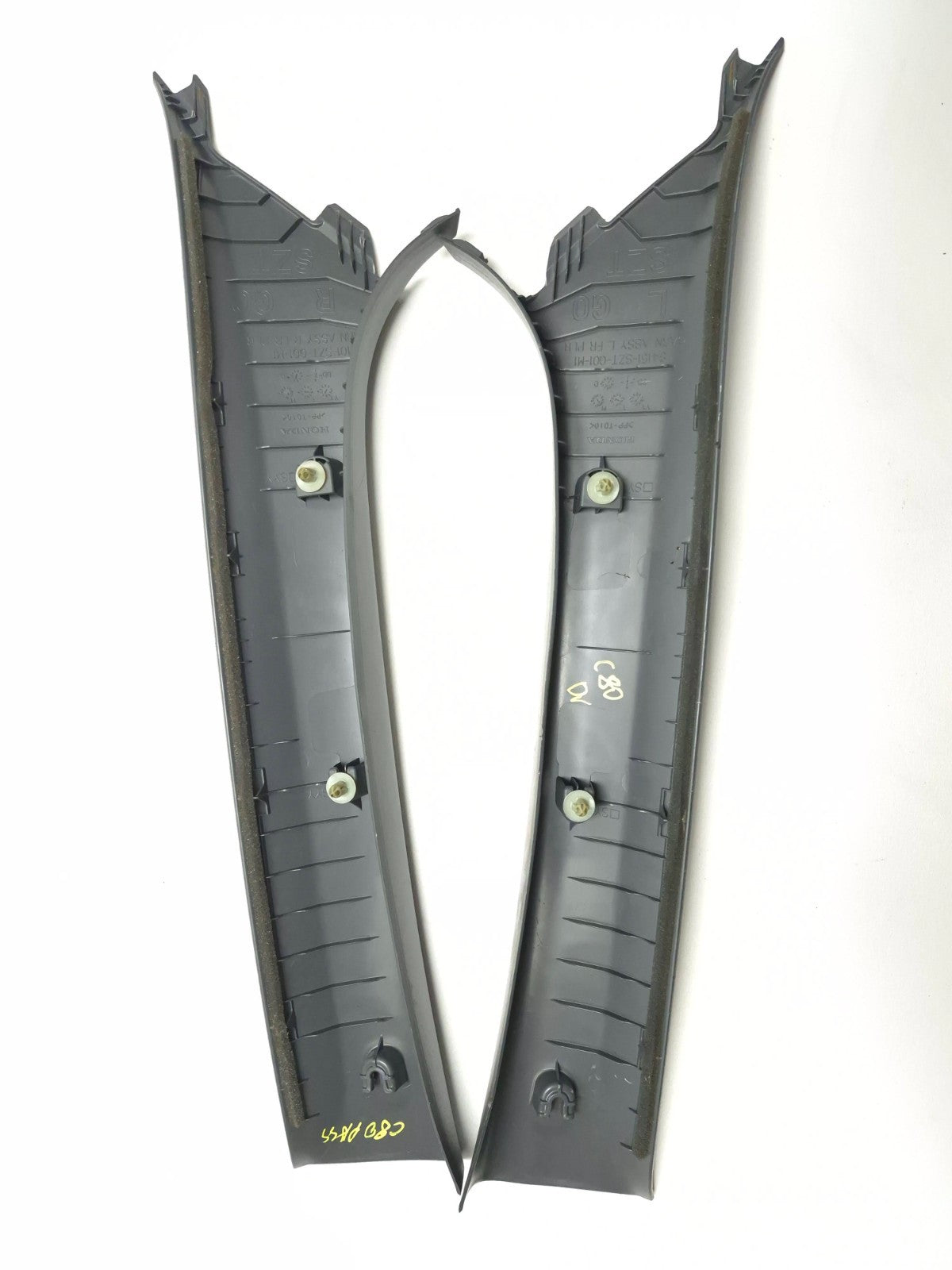 2014 Honda Cr-z Windshield A Pillar Trim Cover Left & Right OEM