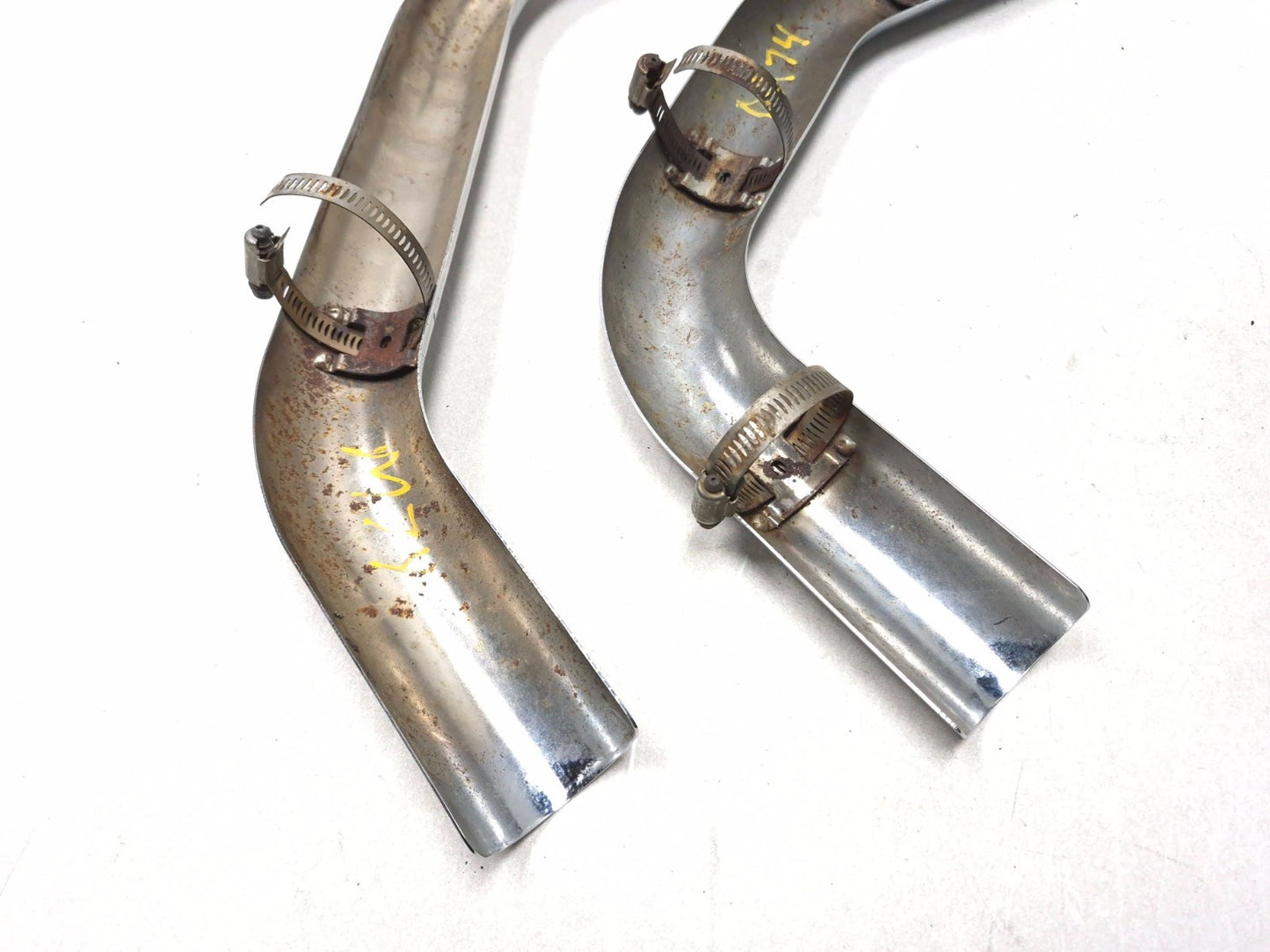 2009 Harley-davidson Sportster Xl883l Heat Shield Rear & Front Exhaust 3 Pcs OEM