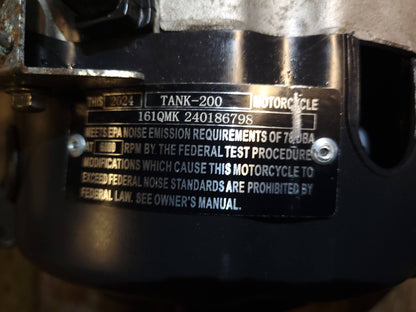 2023 Qianxin Fy200t Tank Pro Complete Engine Motor 168 Сс OEM