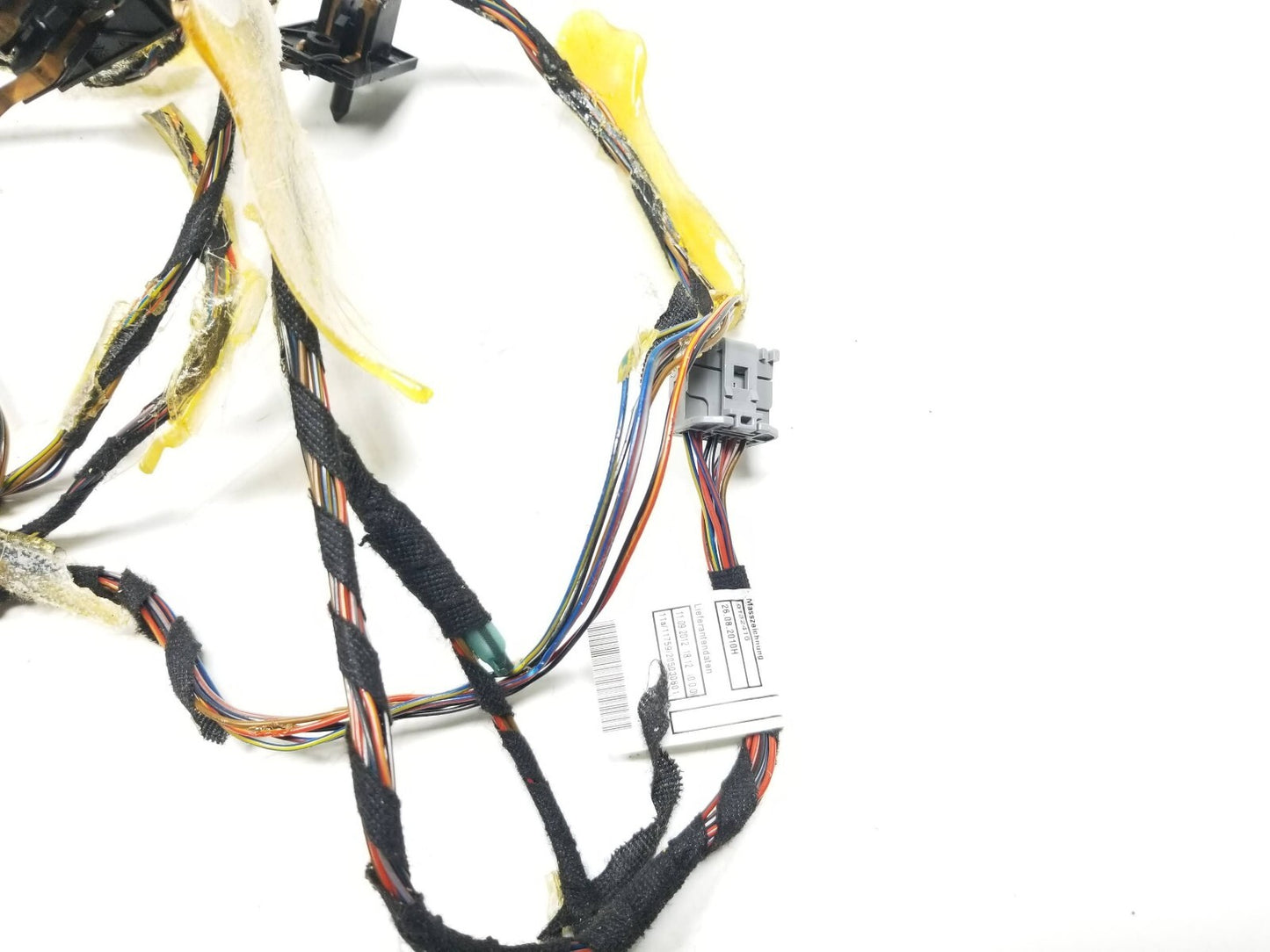 2013 BMW X6 Engine Start Stop Button Ribbon Cable Harness 9177531 OEM