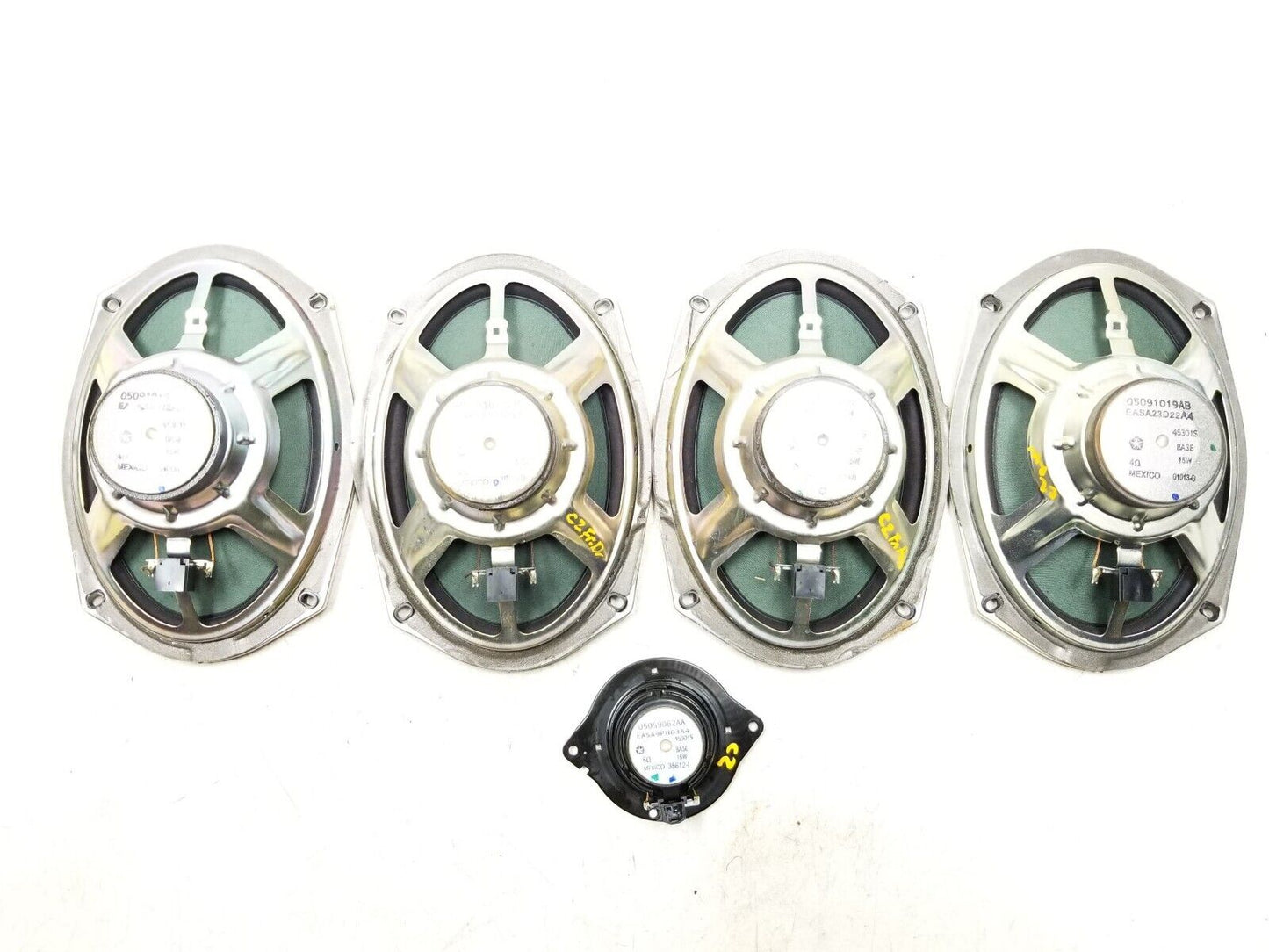 2011-2014 Chrysler 200 Audio Speaker 5pcs OEM