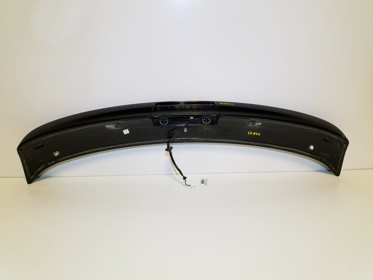2014 Nissan Versa Trunk Lid Spoiler & 3rd Brake Light OEM