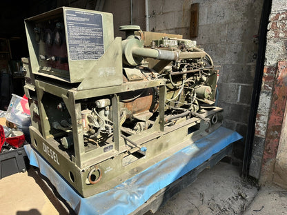 Diesel Generator Engine Mep-003a 10kw 60hz 6-hours Not Working.*need Fuel Line*