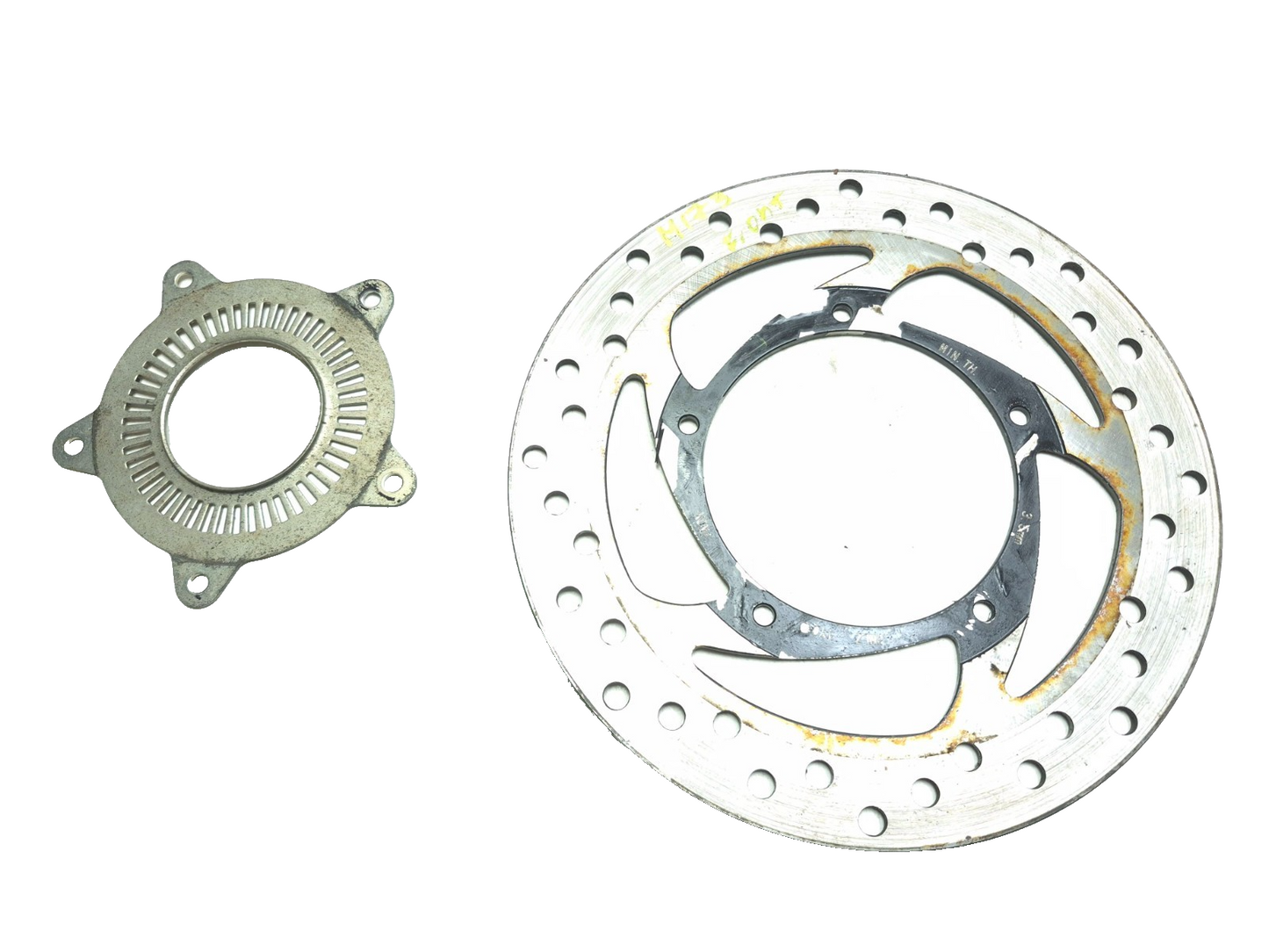 2022 Piaggio Liberty 150 Front Brake Rotor Disc & ABS Ring OEM