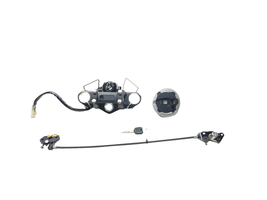 17-26 Kawasaki Kle300 Versys-x 300 Ignition Set Key Lock Fuel Tank Cap Triple
