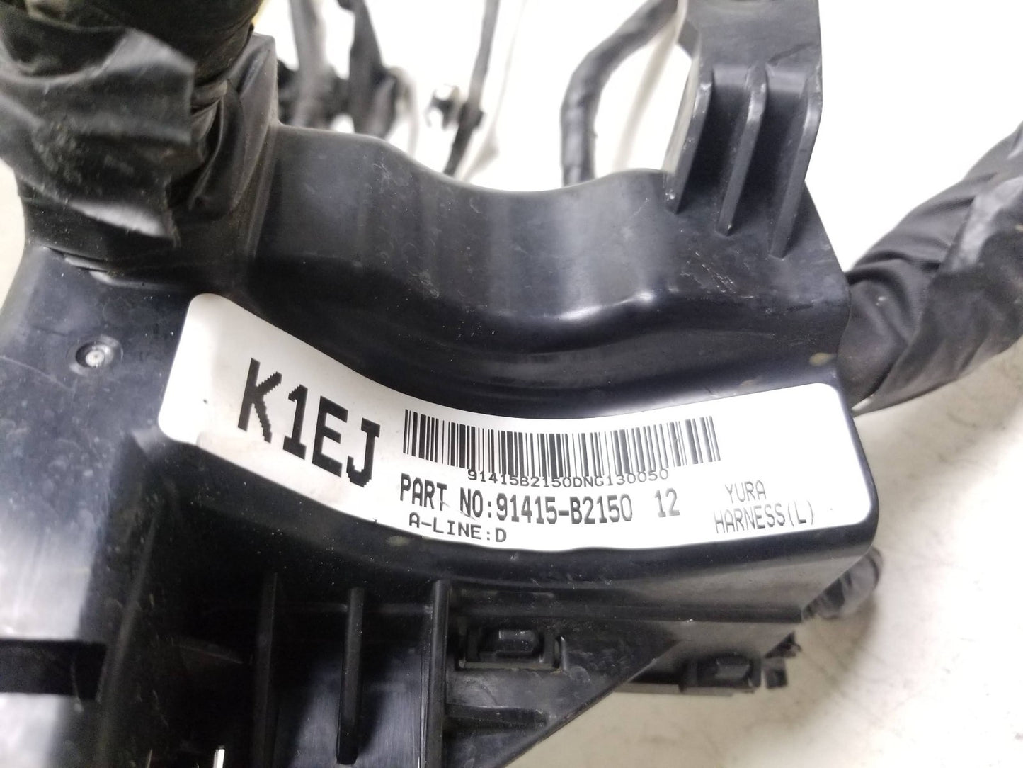 2014 - 2016 Kia Soul 1,6 L Main Wire Harness With Fuse Box OEM