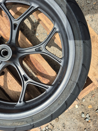 2012 Honda Nc700x Wheel Rim & Tire Front & Rear *straight* OEM