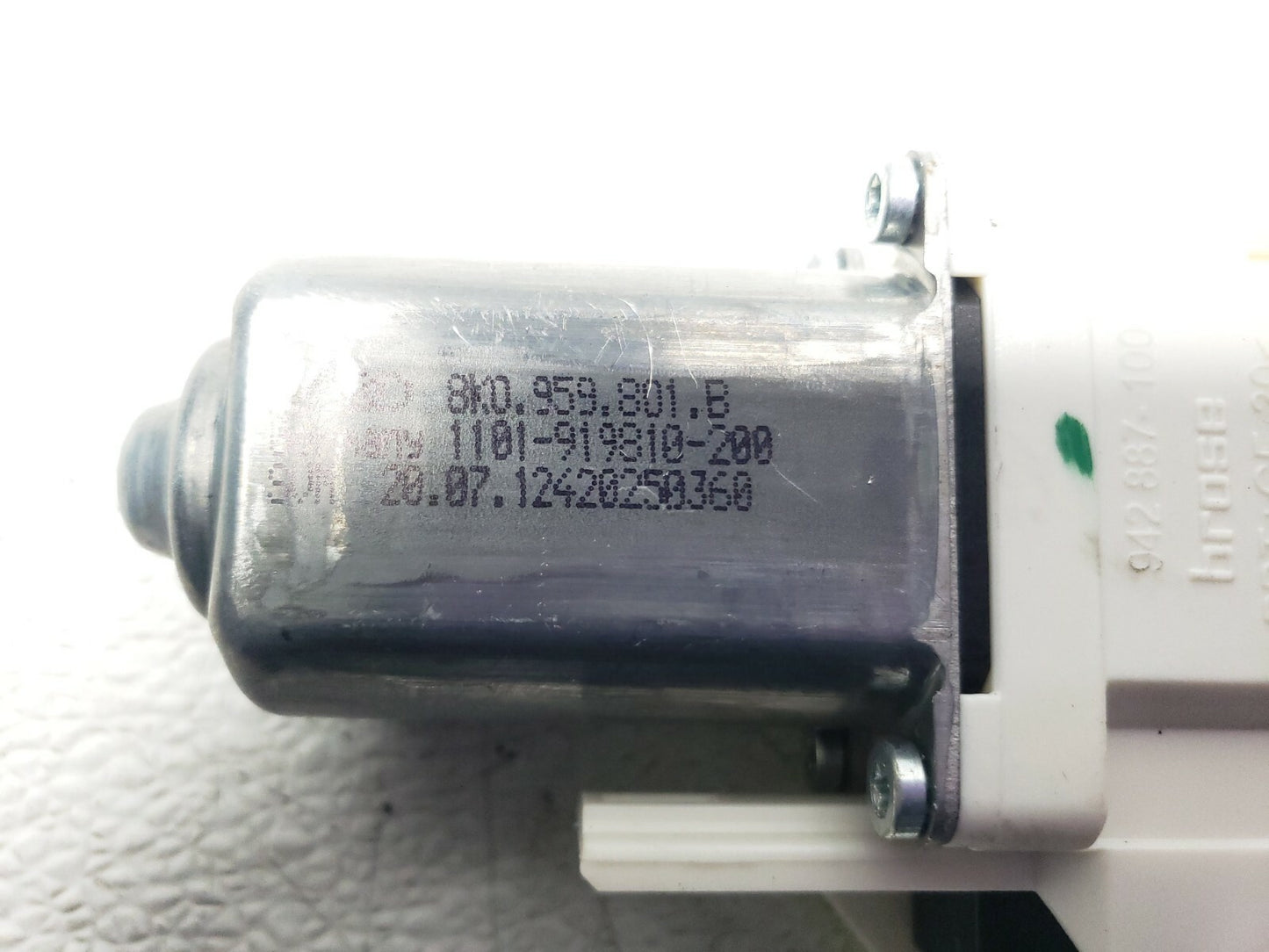 10 11 12 Audi Q5 Front Left Driver Door Window Regulator Motor OEM 72k Miles