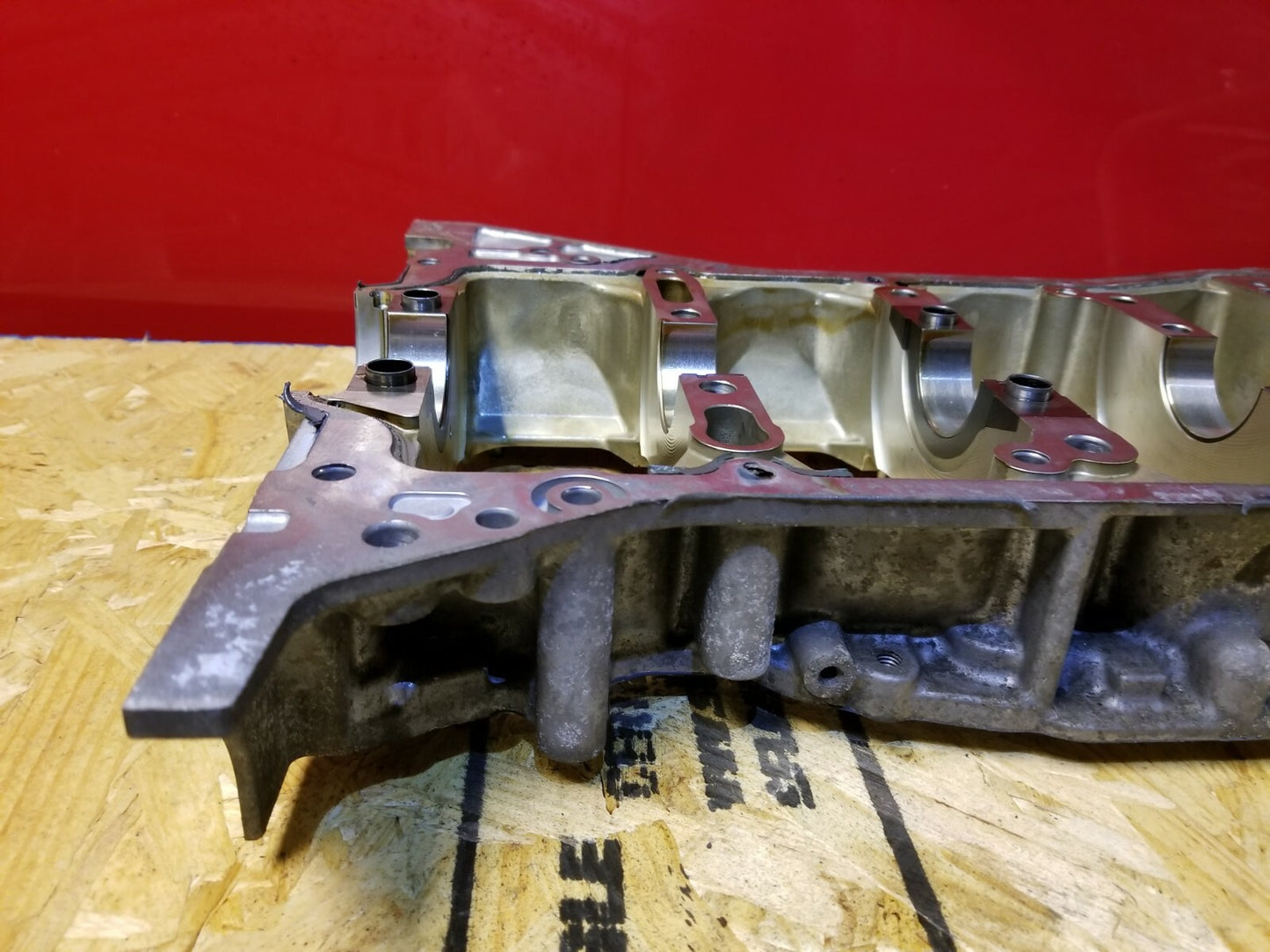 2017 Nissan Rogue 2.5l Crankshaft Bracket Support Plate OEM