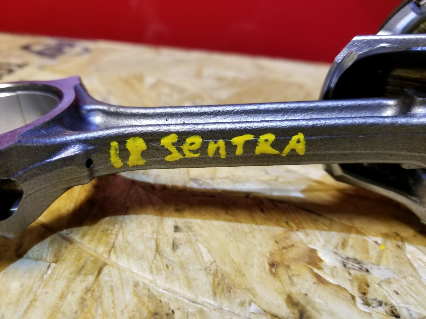 2018 Nissan Sentra Piston W/ Connecting Rod 4pcs OEM