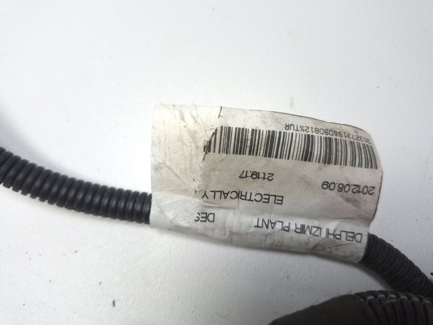 2013 Volvo S60 Fuel Tank Wiring Harness OEM