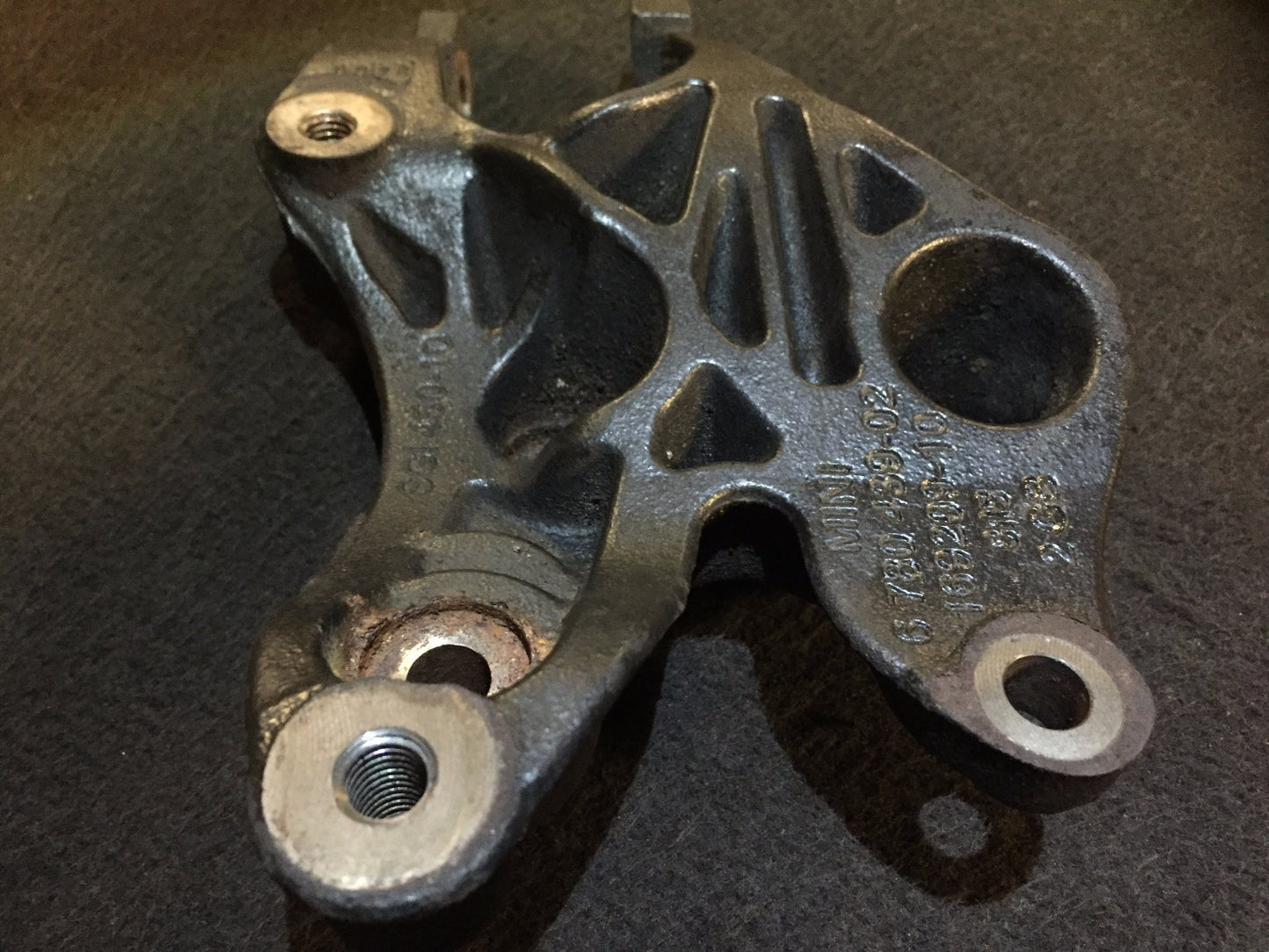 2010 Mini Cooper Transmission Mount Bracket Support Holder OEM