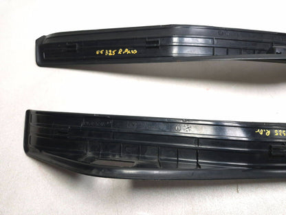 01 02 03 04 05 BMW E46 Sdn Rear Door Sill Plate Cover Trim Left & Right 2pcs OEM
