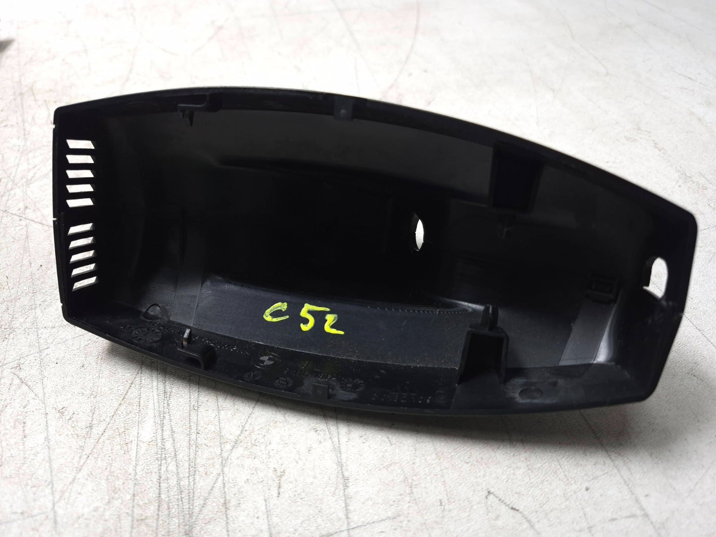 2008 BMW X6 E71 Rear View Mirror Base Trim Surround Bezel OEM