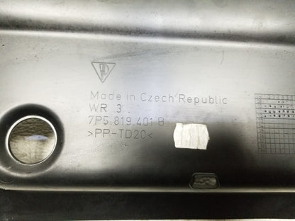 2013 Porsche Cayenne Windshield Wiper Motor Cover Cowl OEM