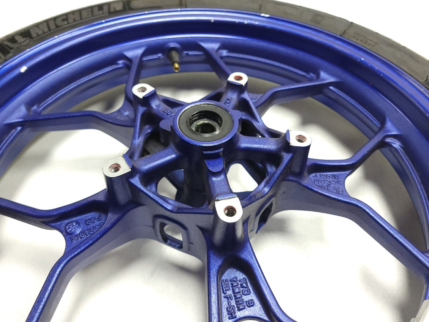 2015 - 2018 Yamaha Yzf-r3 Yzfr3 Front & Rear Wheel Rim W/ Tire OEM