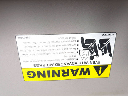 2011 Volvo S40 Sun Visor Left & Right OEM