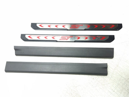 2013 Ford Focus Front Door Sill Scuff Plate Left & Right 4 Pcs OEM