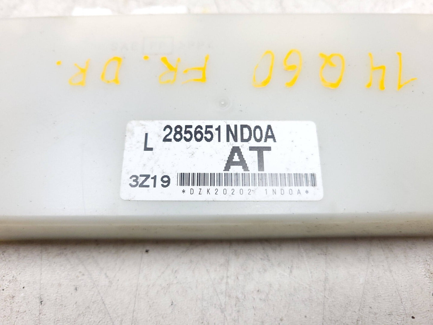 2014 Infiniti Q60 Front Driver Seat Control Module Coupe OEM