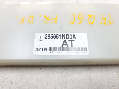 2014 Infiniti Q60 Front Driver Seat Control Module Coupe OEM