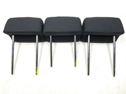 2009 - 2017 Volkswagen Tiguan Rear Seat Headrest 3pcs 2nd Row OEM