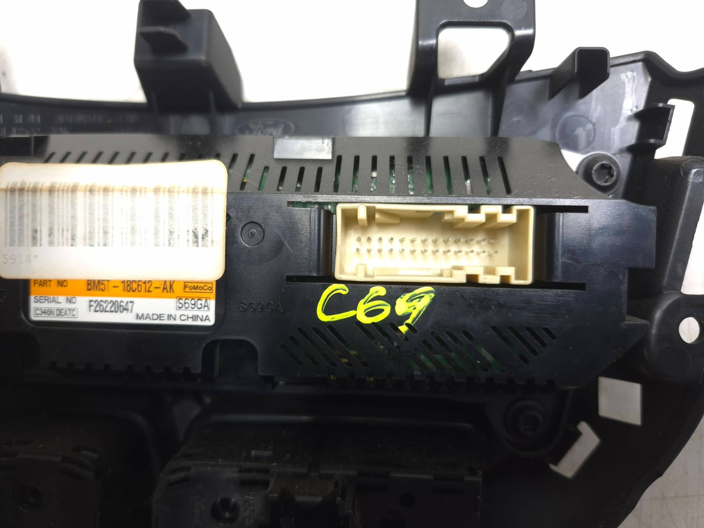 2013 Ford Focus St AC Heater Climate Control Bm5t18c612ak Oem✅