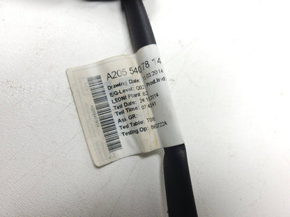 15-20 Mercedes C300 W205 Fuel Tank Wire Harness A2055407814 OEM