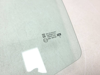 12-17 Hyundai Accent Front Driver Side Left Door Window Glass Without Solar OEM