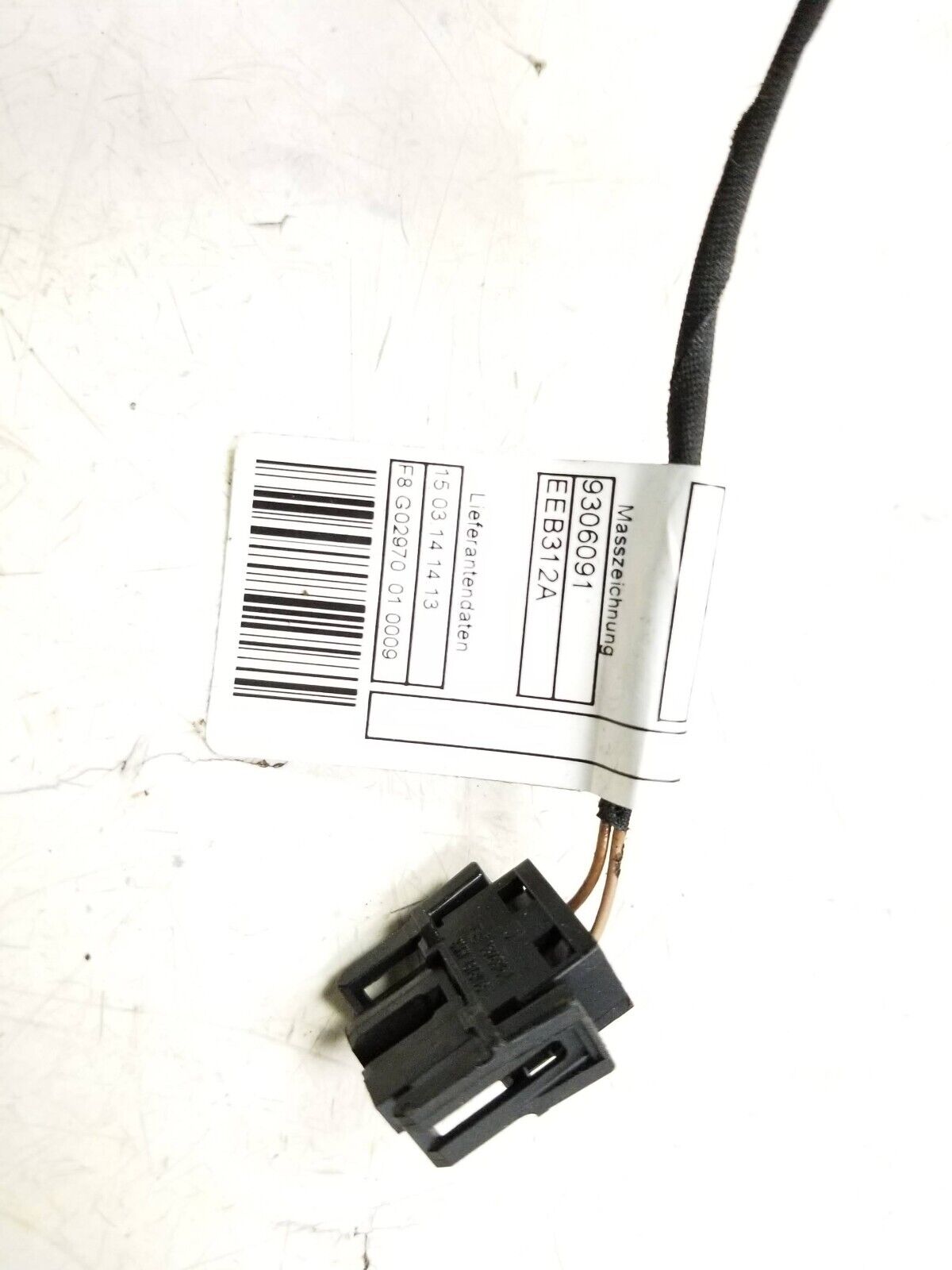 14-18 BMW X5 F15 Glove Box Wire Harness 9306095 OEM 89k Miles✅