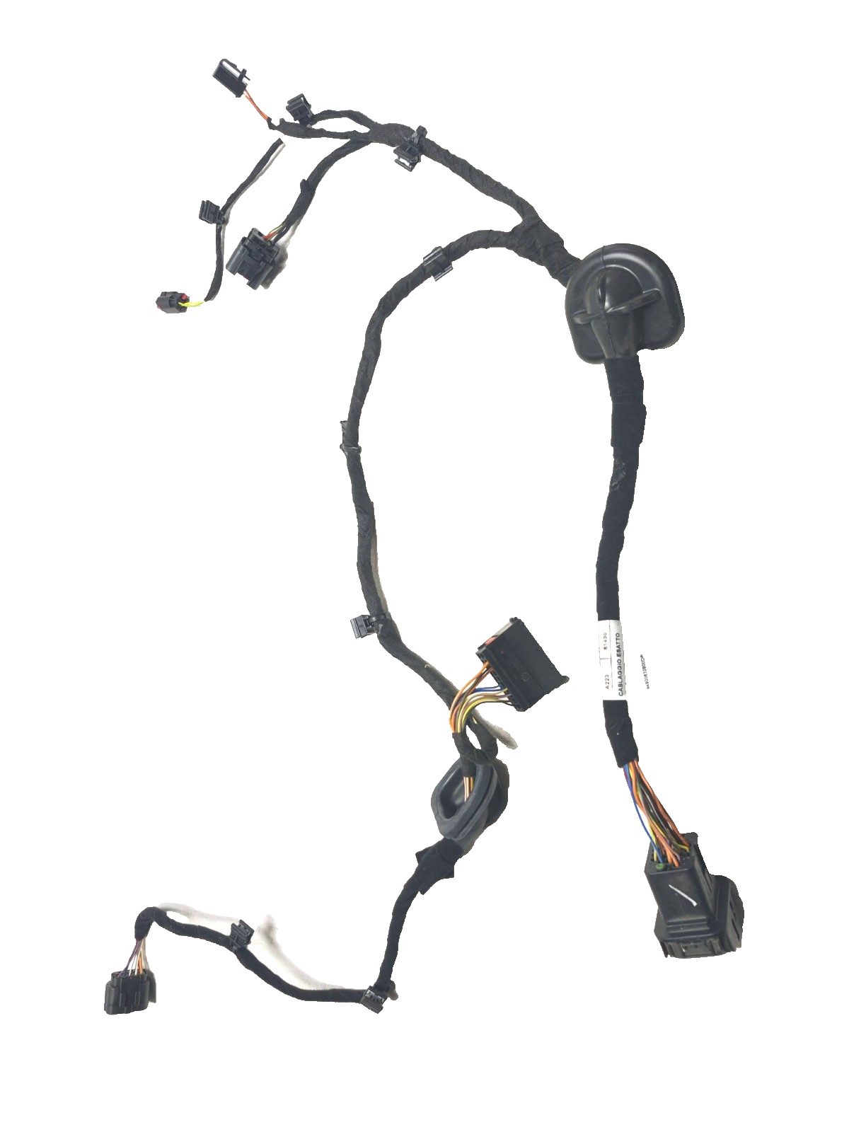 2024 Alfa Romeo Stelvio Door Wire Wiring Harness Rear Passenger Side Right OEM