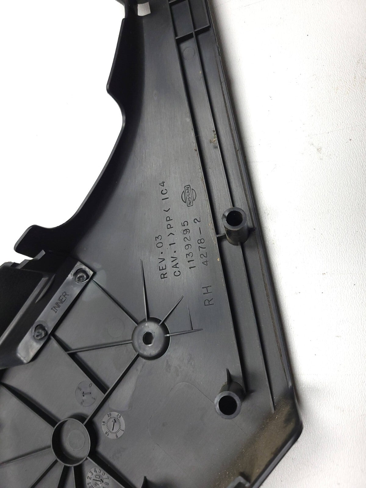 2004 - 2008 Nissan Maxima Front Seat Side Trim Cover Passenger Right 7pcs OEM